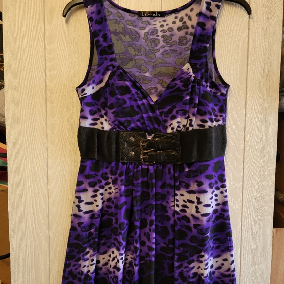 Jewels Belted Dress - Picture 1 of 3